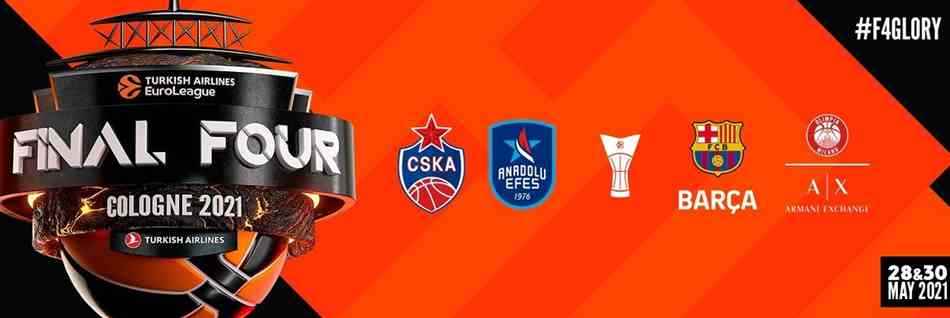 В Кёльне стартовал Финал четырёх баскетбольной Евролиги сезона-2020/2021